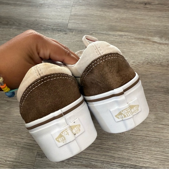 Vans Old Skool Stackform Women's Multicolor Platform Sneakers - Picture 5 of 10